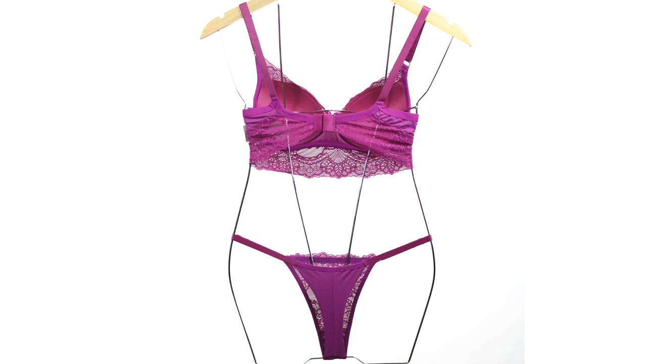 Conjunto Básico poliamida violeta
