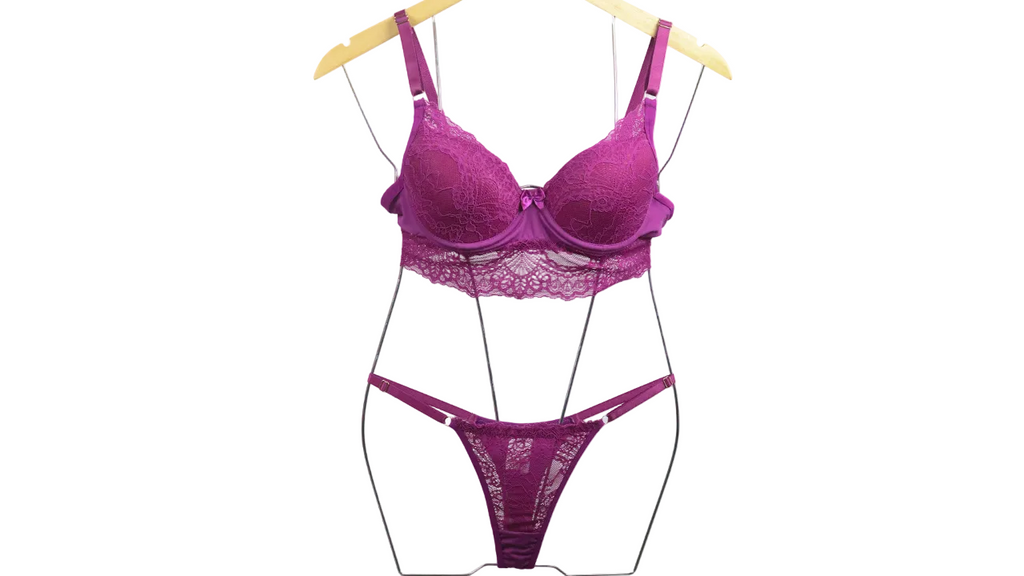 Conjunto Básico poliamida violeta