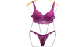 Conjunto Básico poliamida violeta
