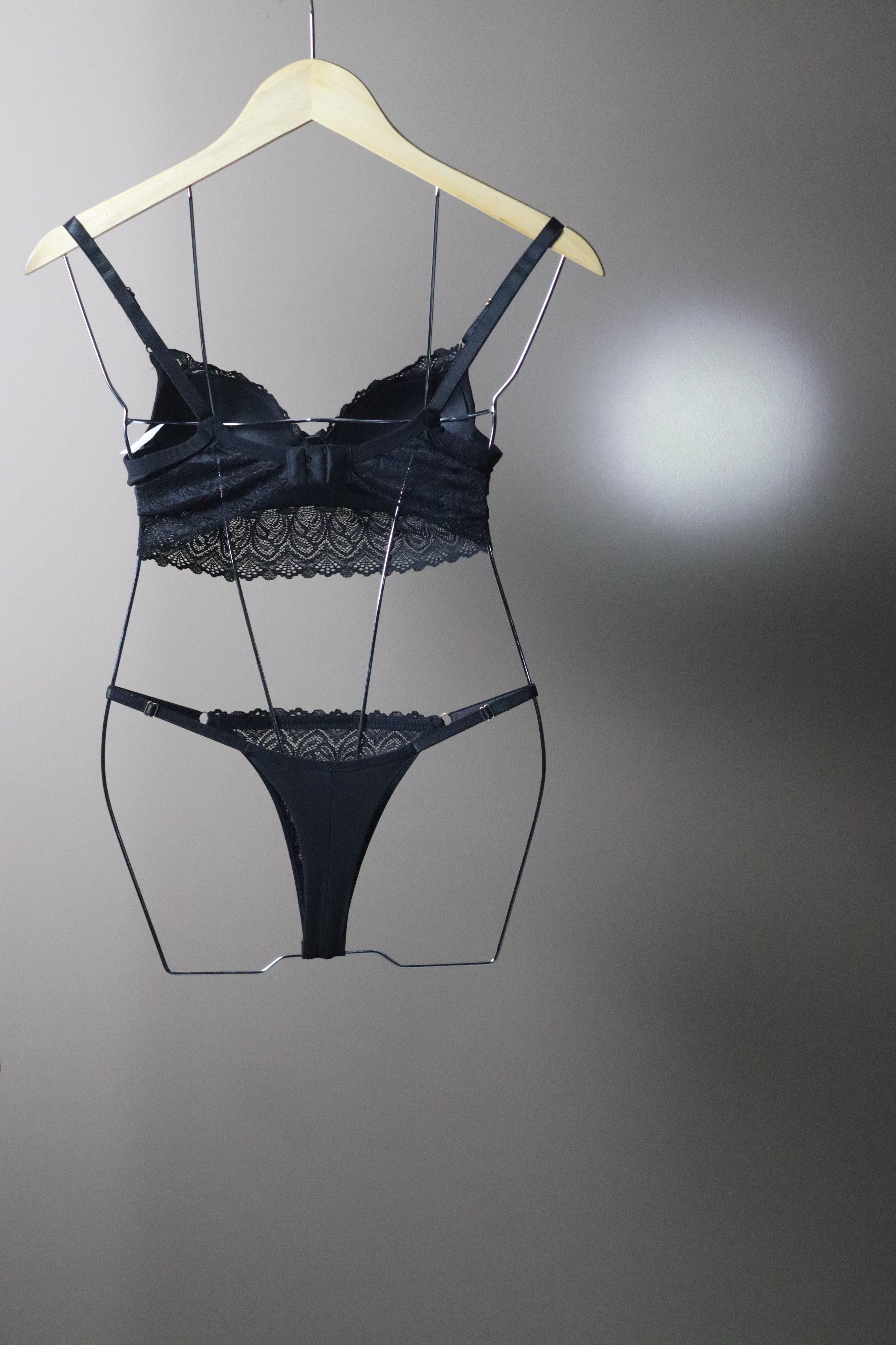 Conjunto Básico poliamida Preto