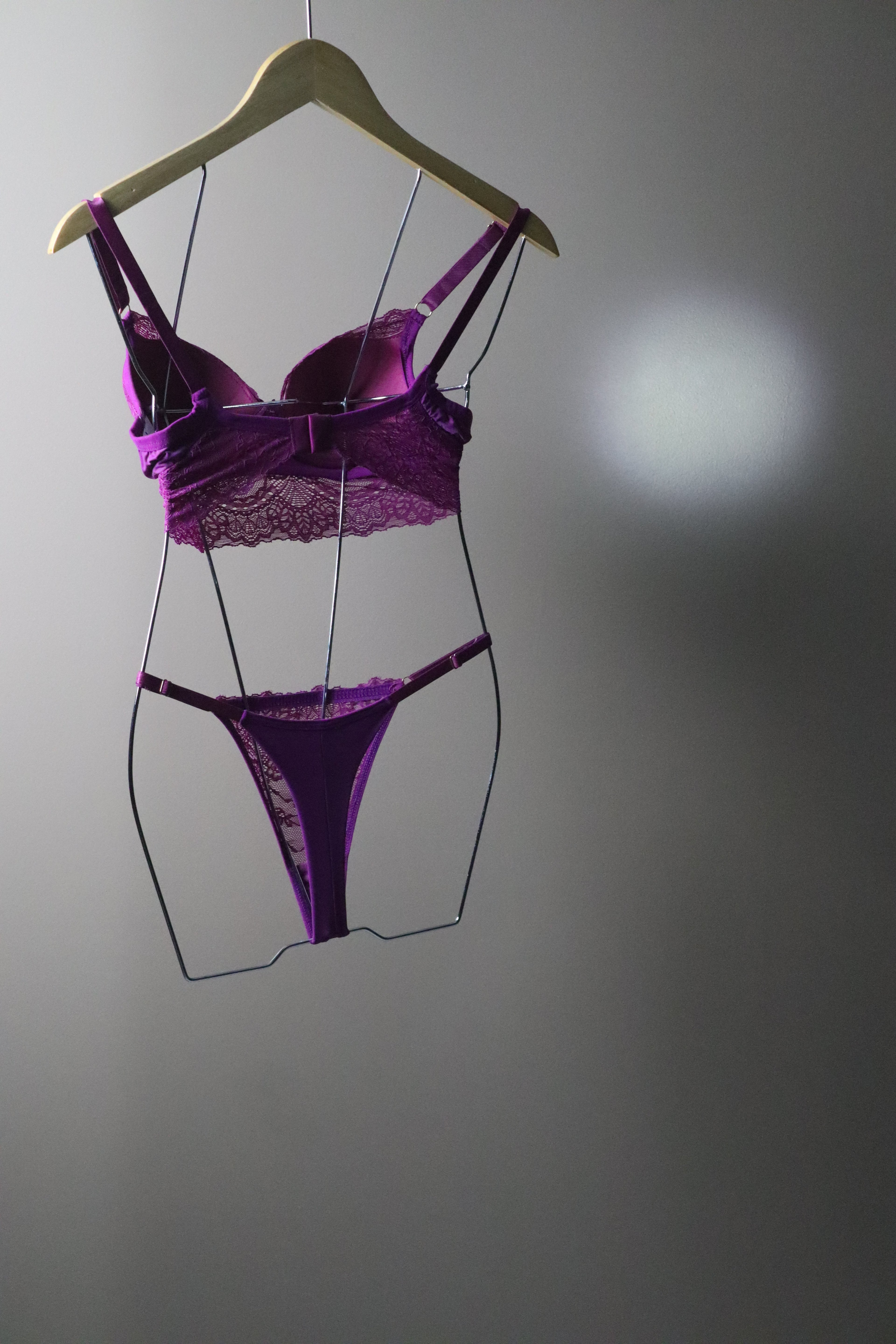 Conjunto Básico poliamida violeta
