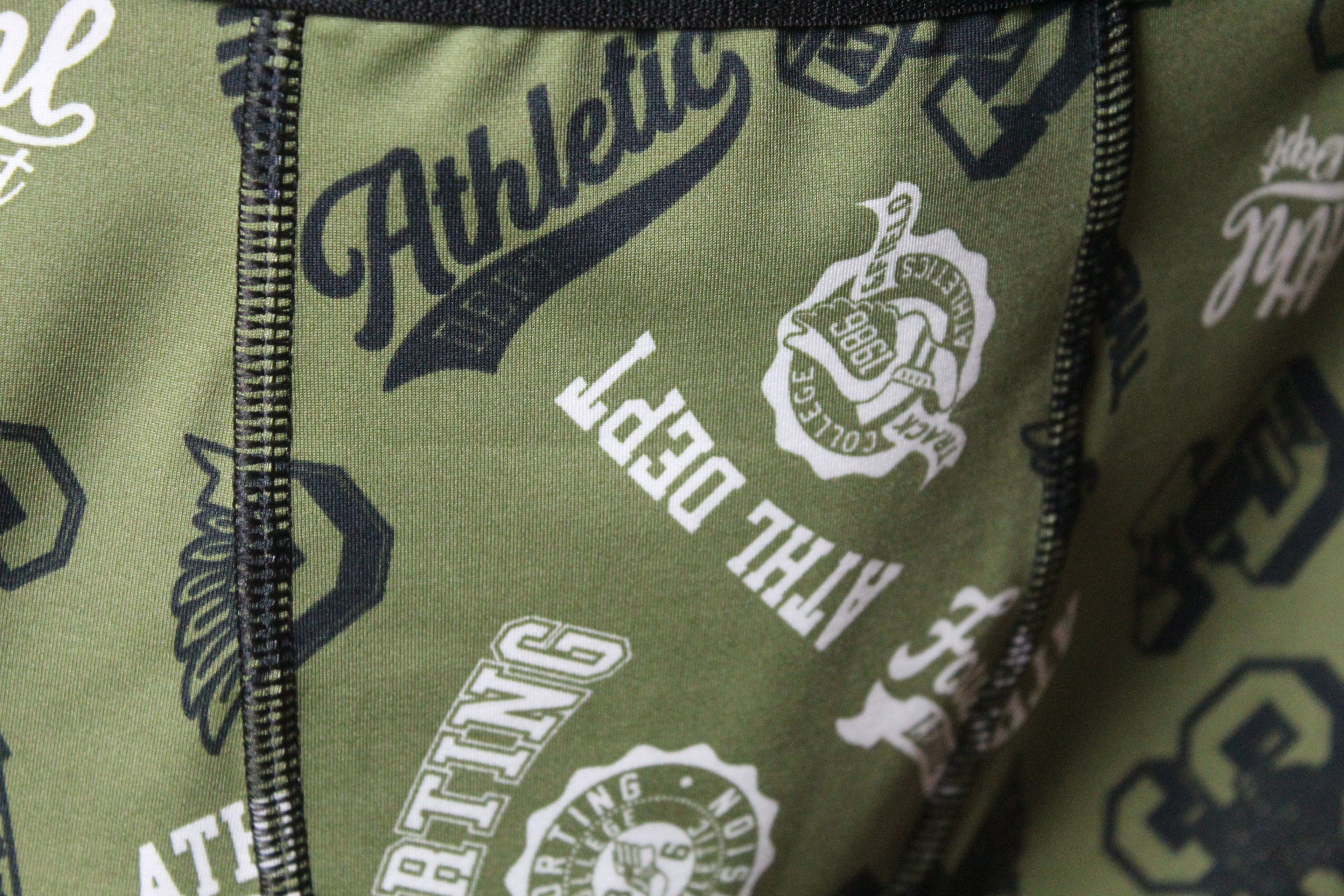Cueca Boxer de Microfibra Estampada Atlethic