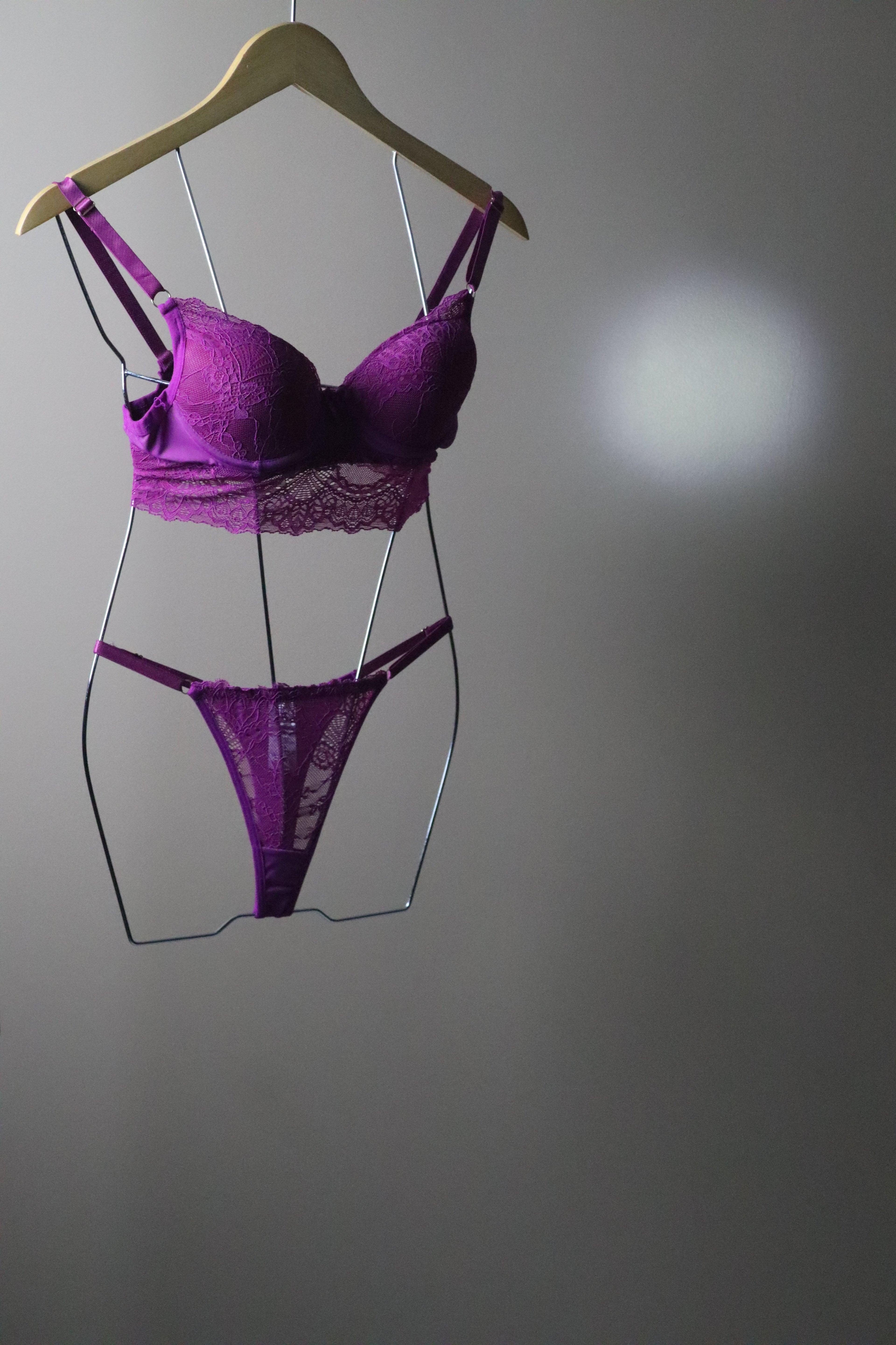 Conjunto Básico poliamida violeta