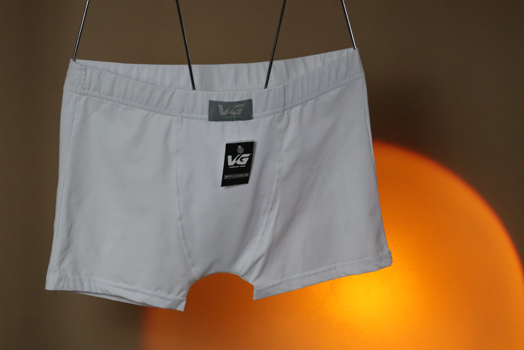 Cueca Elástico Tombado Microfibra Branca