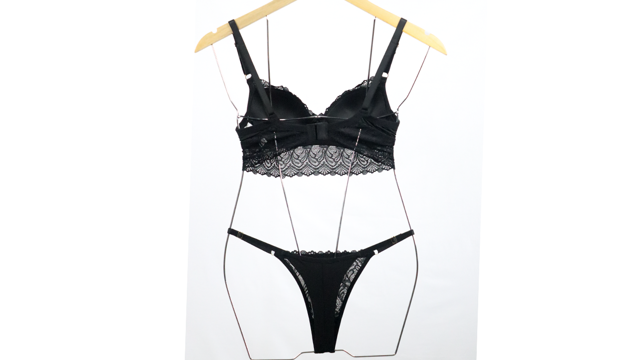 Conjunto Básico poliamida Preto